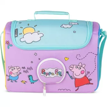 Tonies HörSpiel Transporter - Peppa Pig bärväska för Toniebox och Tonies-figurer, rosa