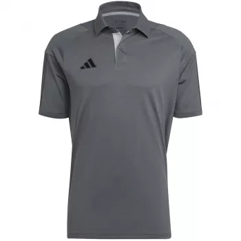 adidas Tiro 23 Competition polo t-shirt grå fyra/svart HU1344 S
