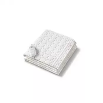 Beurer UB 30 elektrisk underfilt enkel 130x75 cm vit fleece 3 värmelägen tvättmaskinssäker