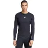 adidas Techfit långärmad träningströja herr svart L