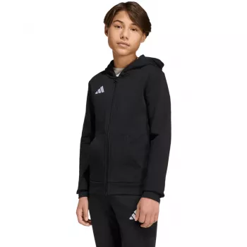 adidas Entrada 26 Full Zip Hoodie Kids Black 116cm
