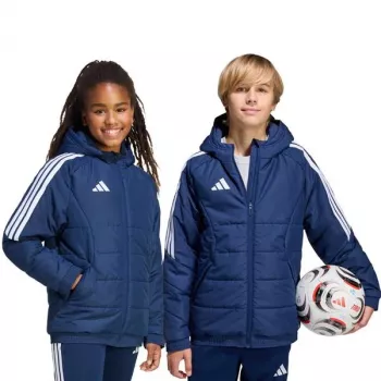 adidas Tiro 26 vinterjacka barn marinblå storlek 140 cm