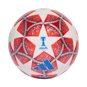 adidas dam UCL 25/26 Final League fotboll storlek 5 vit röd JW1326