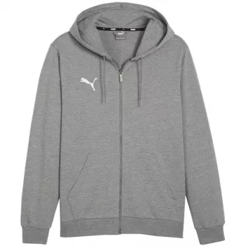 PUMA Team Goal Casuals hoodie med huva grå