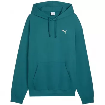 Puma ESS Elevated Relaxed Hoodie herr Forest Night storlek S