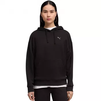 Puma dam ESS Elevated Comfort Hoodie svart 691814 01 M