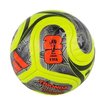 adidas World Cup 26 Trionda Pro Winter fotboll storlek 5 grön/svart/silver JD8023