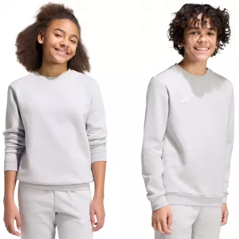 adidas Entrada 26 sweat topp barn grå 140 cm JZ6551