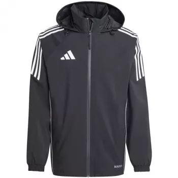 adidas Tiro 24 Rain fotbollsregnjacka herr svart/vit L