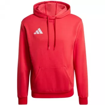 adidas Entrada 26 hoodie herr röd L