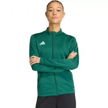 adidas dam Entrada 26 träningsjacka grön L
