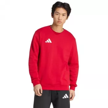 adidas Entrada 26 herr träningssweatshirt Team Power Red/vit storlek S