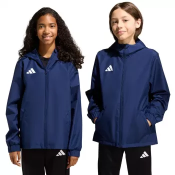 adidas Entrada 26 All Weather barnjacka Navy Blue 140cm JZ9103