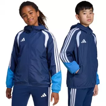 adidas Tiro 26 Competition All Weather jacka barn blå 152 cm
