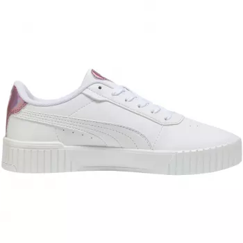 PUMA Carina 2.0 GirlPower sneakers dam – vit/svart/rosa – EU 37