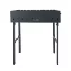ŠAŠLYKINĖ MG-2 TexasClub grill kol 70x30x17 cm svart