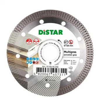 DISTAR MULTIGRES diamantkapskiva 125 x 1,4 x 10 x 22,23 mm