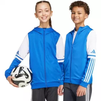 adidas Squadra 25 Hoody barn Team Royal Blue/vit 152cm