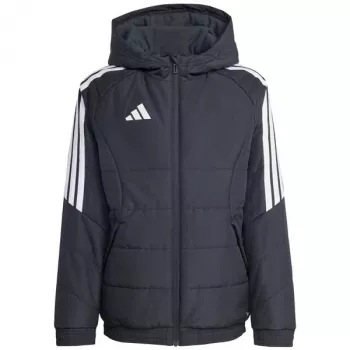 adidas Tiro 26 Winter barn fotbollsjacka svart KA5319 164 cm