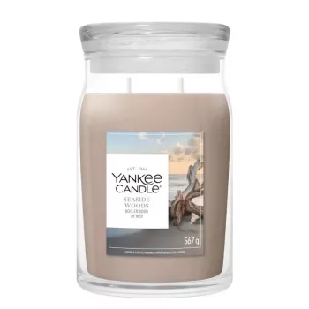 Yankee Candle Signature Seaside Woods doftljus i stort glas 567 g