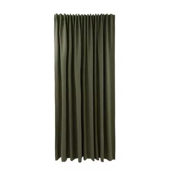 Bari W3630-5057 grön gardin med öljetter 260x280 cm