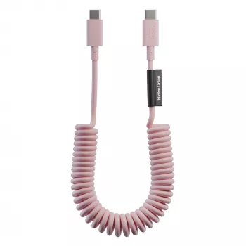 Native Union Pop Cable USB-C till USB-C 1,2 m 60W flätad kabel - Candy