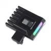 Aqua Computer AMPINEL 12V-2x6 grafikkort-strömförsörjningshantering, 650 W, OLED, RGBpx – typ B