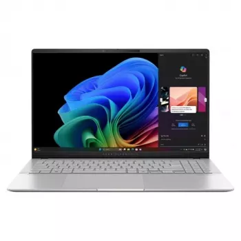 ASUS Vivobook S15 S5507QA-MA145W 39,6 cm (15,6 inch) 2.8K OLED Snapdragon X Plus 16GB RAM 1TB SSD Windows 11 Home Cool Silver