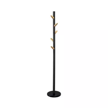 Fristående klädställning W66 svart 177 cm, pulverlackerat stål, 15 kg bärförmåga