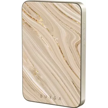 BURGA magnetisk 5000 mAh powerbank Full Glam Gold
