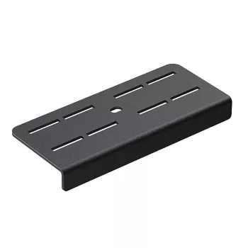 VIRPIL Controls stolshållarförlängningsplatta, 140 mm - svart