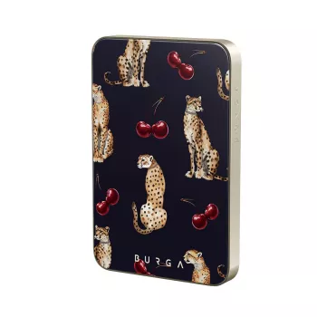 Burga Magnetic 5000 mAh Cougar Gold trådlös powerbank