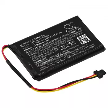 Cameron Sino batteri för TomTom GO 510/520, VIA 62