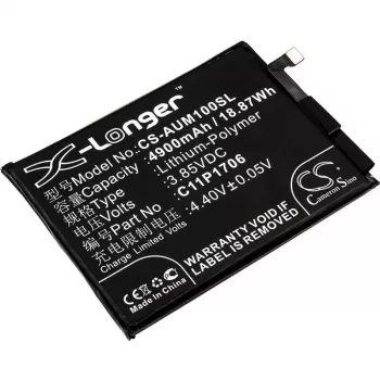 Cameron Sino 5000 mAh Li-Polymer-batteri för ASUS Zenfone Max Pro M1/M2 (C11P1706, 0B200-02870200, CS-AUM100SL)