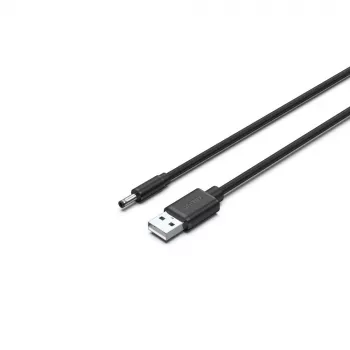 UNITEK USB till DC 3,5x1,35 mm strömkabel 5V 2A 1,5 m svart