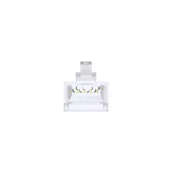 UNITEK 100-pack Cat.6 pass-through RJ45 modularkontakter (UTP, 23-26AWG, förgyllda kontakter)