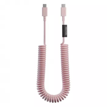 Native Union Pop Cable USB-C till USB-C 2,4m 60W flätad kabel (Candy)