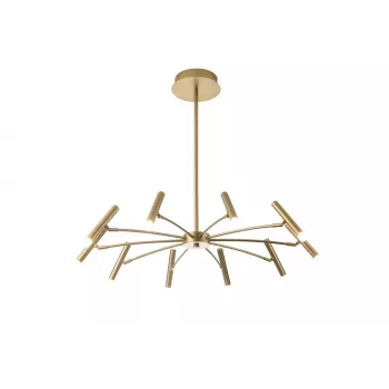 Secret 10x5W 3K guld LED-pendellampa