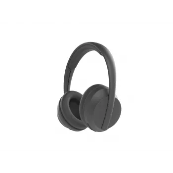 Denver BTH-235B trådlösa over-ear Bluetooth-hörlurar med mikrofon, svart