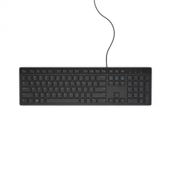Dell KB216 trådbundet USB-tangentbord, US-layout, svart