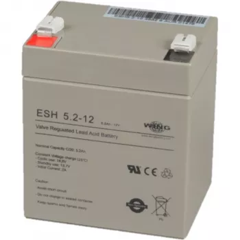 PowerWalker WING ESH 5.2-12 5Ah 12V AGM VRLA-batteri