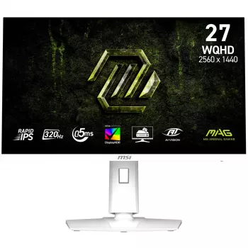 MSI MAG274QRFWDEX32 27 inch WQHD Rapid IPS-spelskärm, 180Hz, 1ms, Quantum Dot, KVM, USB-C
