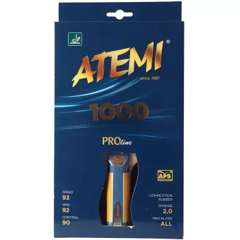 Ny Atemi 1000 Pro anatomisk bordtennisracket