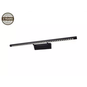 Vägglampa Line LED JQ5530 svart 70cm