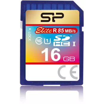 Silicon Power Elite 16GB SDHC Class 10 U1 minneskort