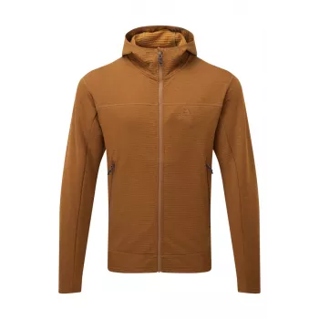 Mountain Equipment Apiro hoodie - valnöt - storlek M