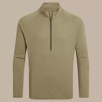 Craghoppers NosiLife SolarShield+ halv dragkedja-topp - Cardamon, L