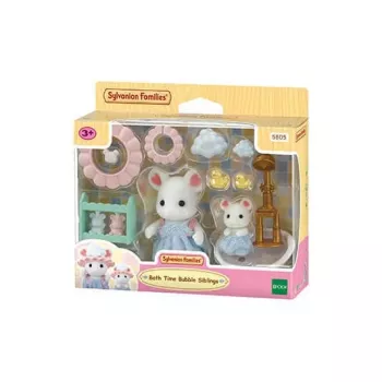 Sylvanian Families Marshmallow Mouse badtid lekset