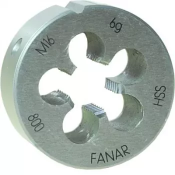 FANAR rund gängsnitt M18 x 2,50 mm HSS DIN 223