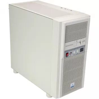 SilverStone Technology SST-FLP03W 120 mm ultratunn magnetisk fläktfilter, vit